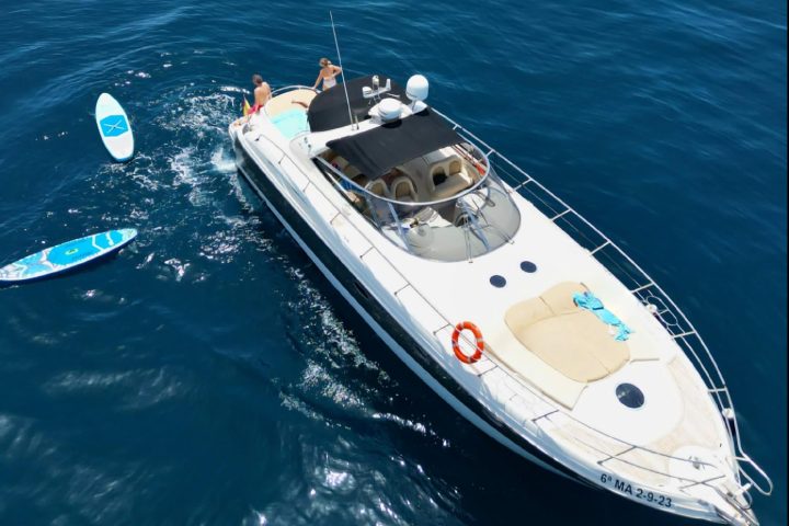 a small boat in a body of water