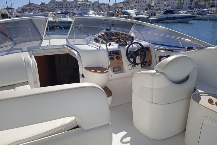a boat docked at a dock