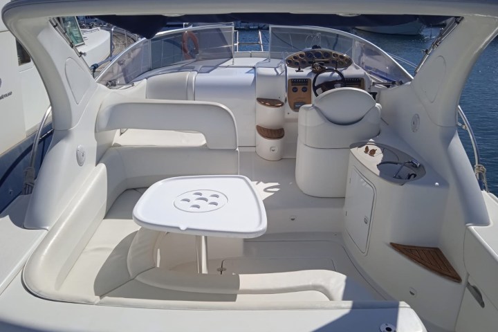 a car parked in a parking lot