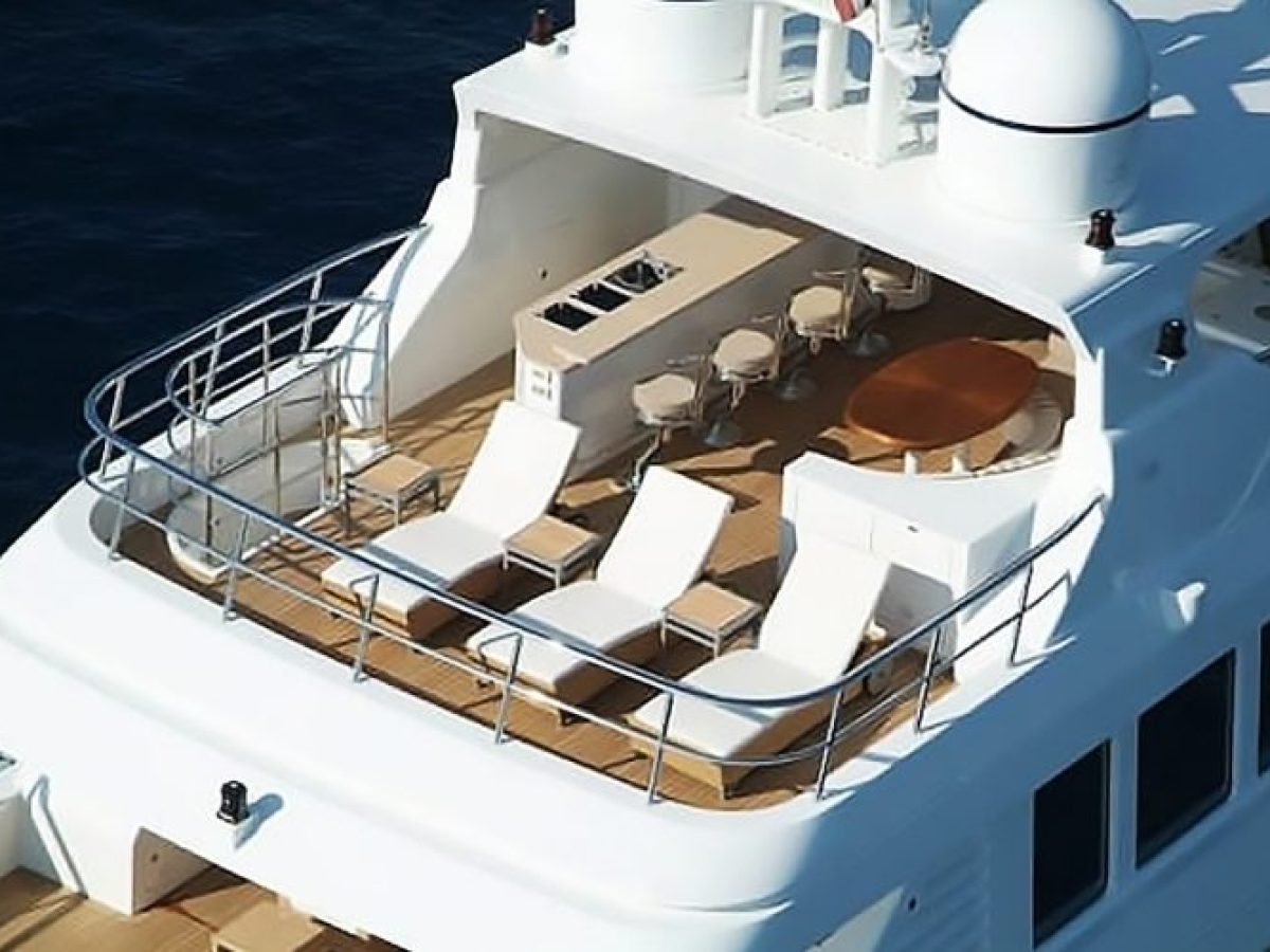 a boat sitting on top of a table