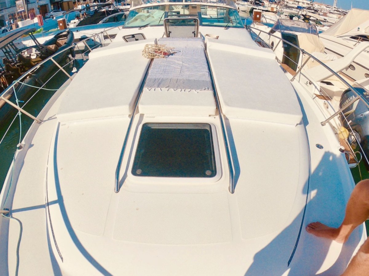 a car parked in a parking lot