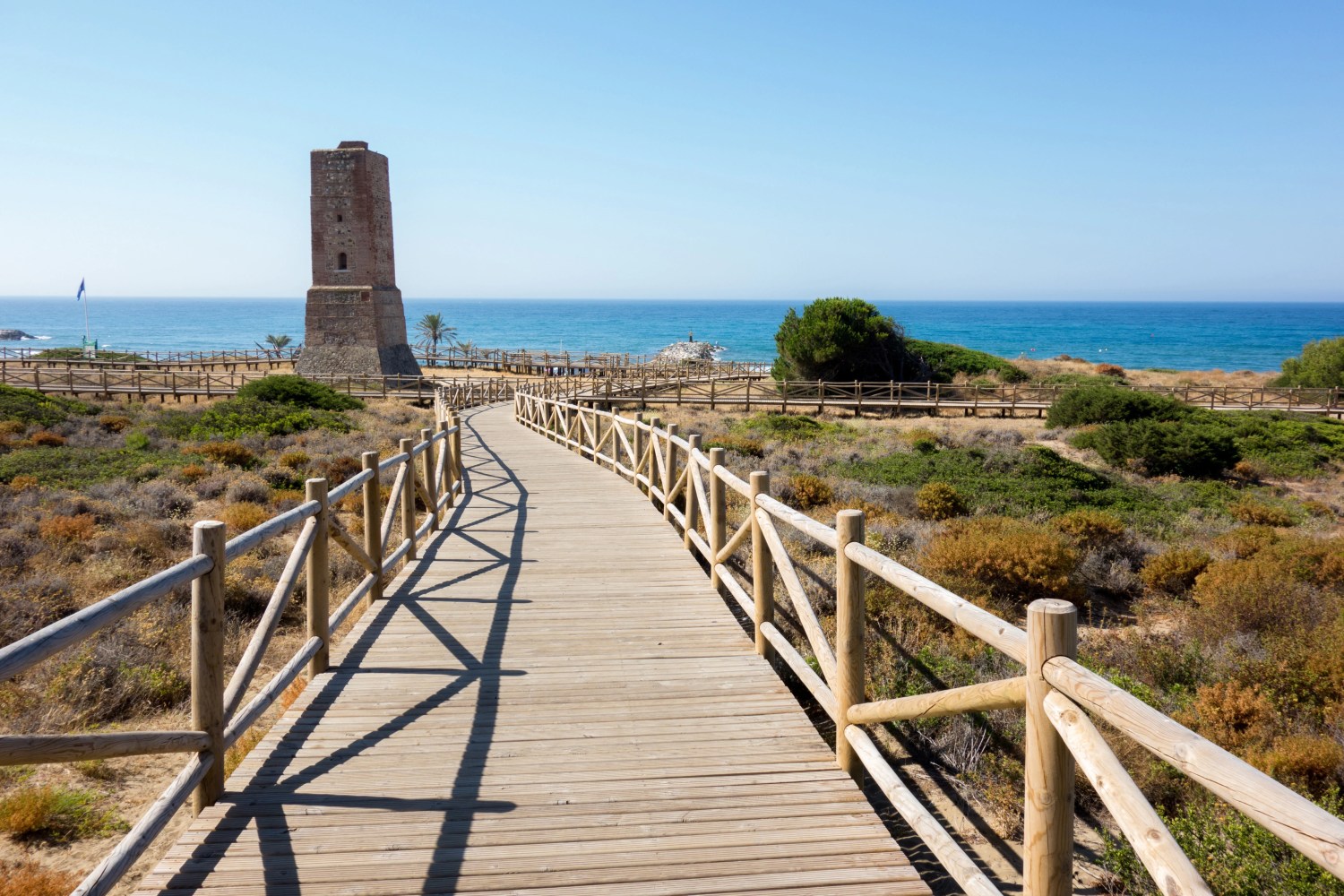 a bridge over a body of water