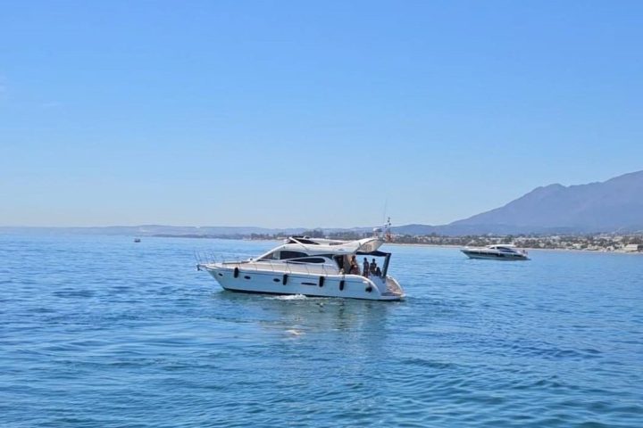 a small boat in a body of water