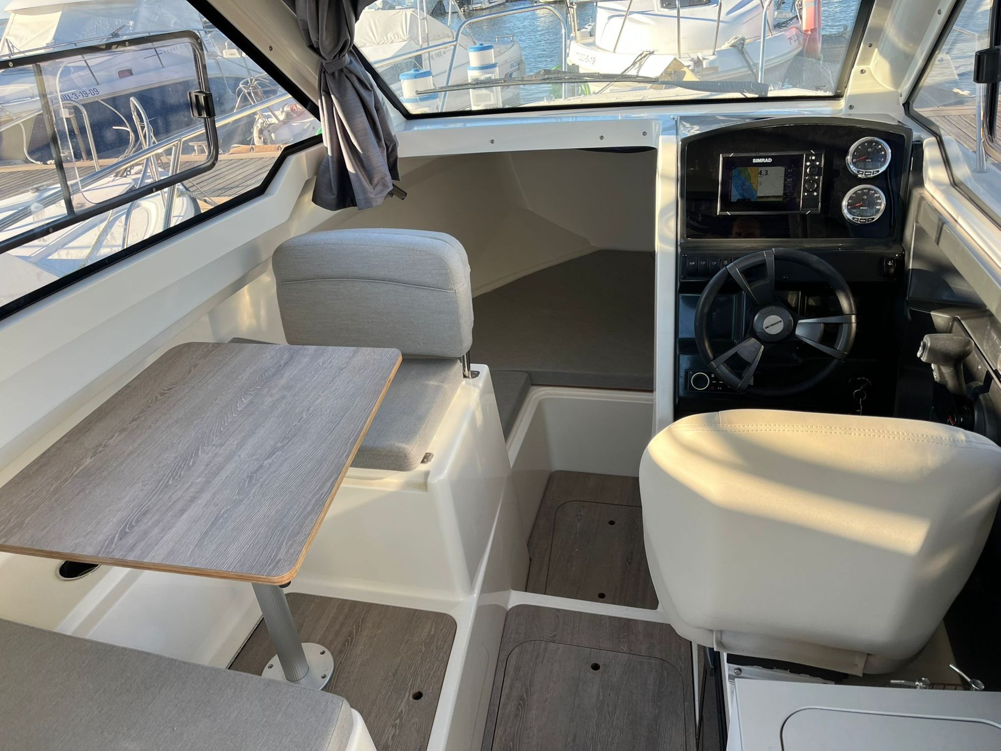 a train that is sitting on top of a car