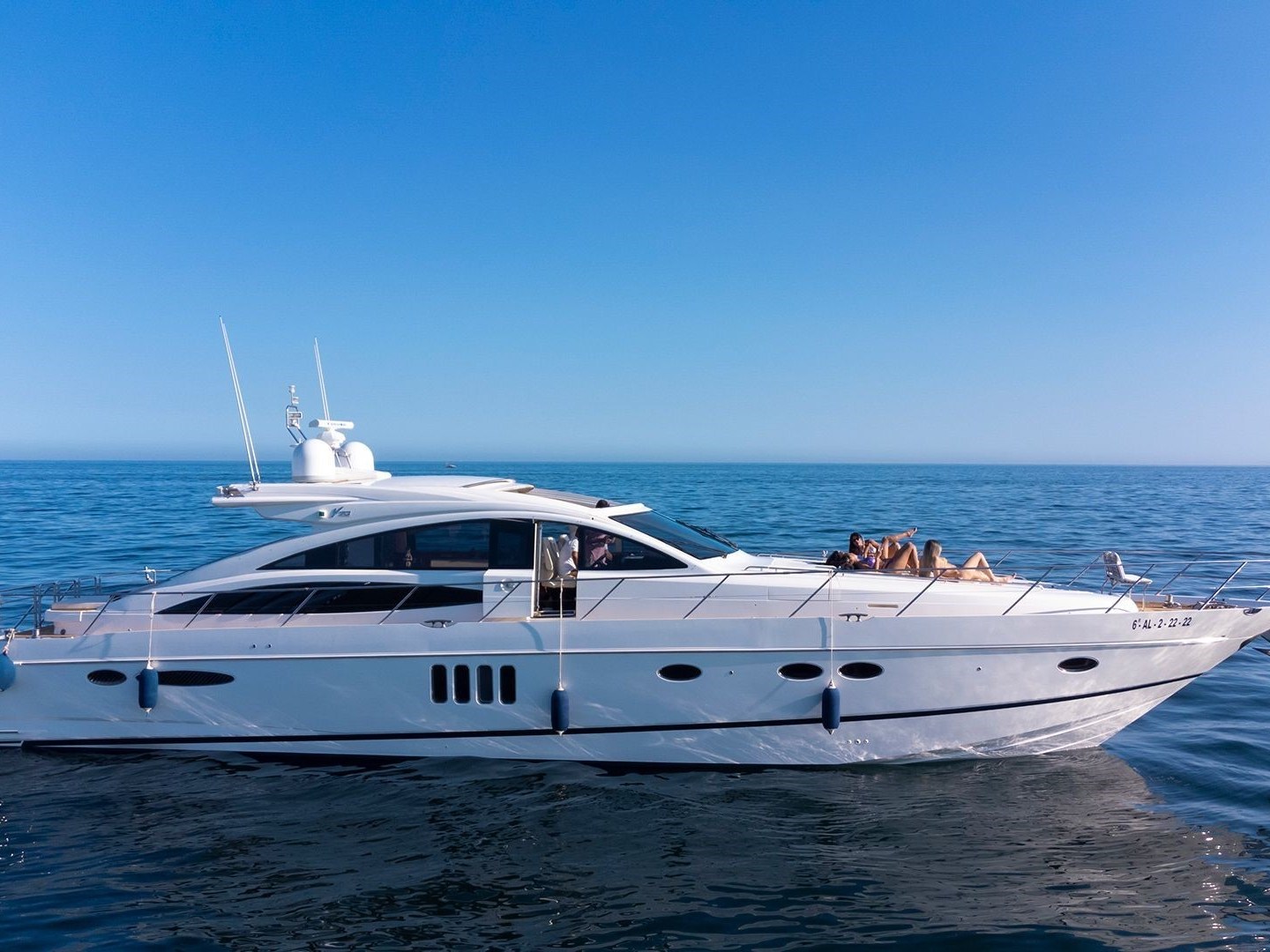 a small boat in a large body of water