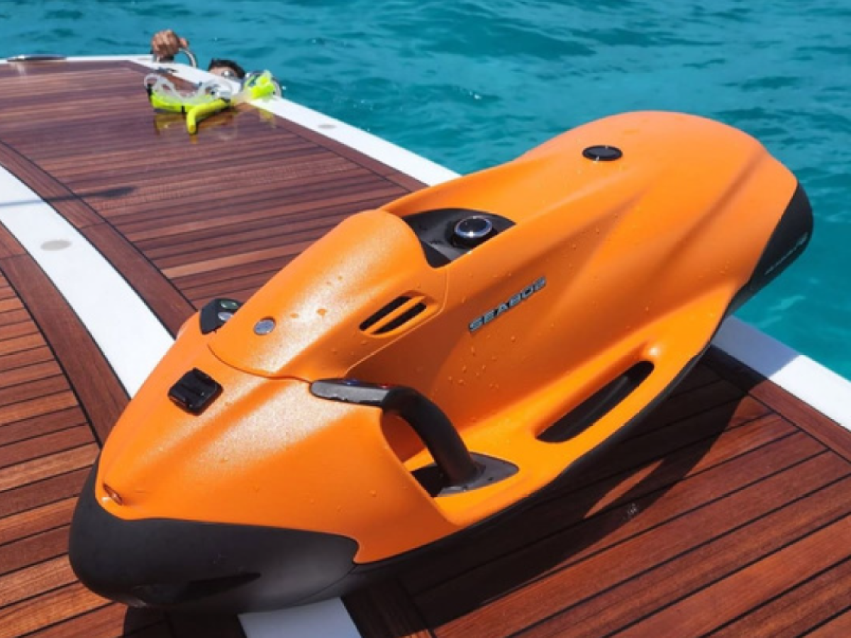a small boat in the water