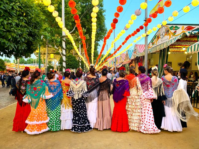 a group of people wearing costumes
