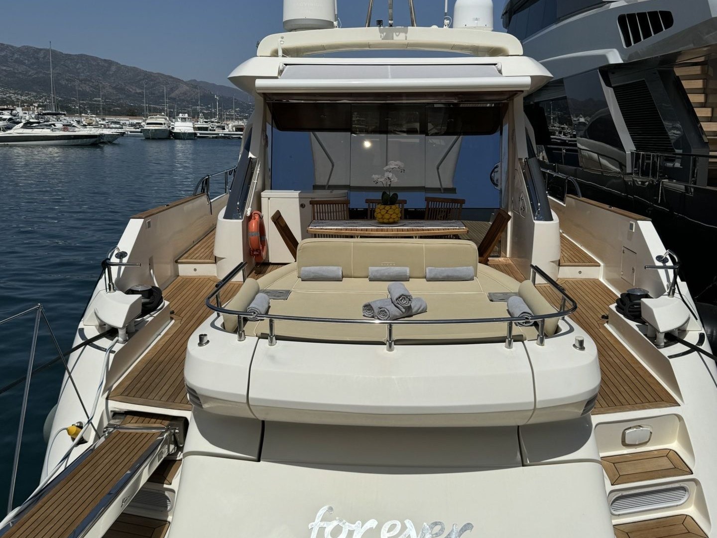 a boat that is sitting on a table