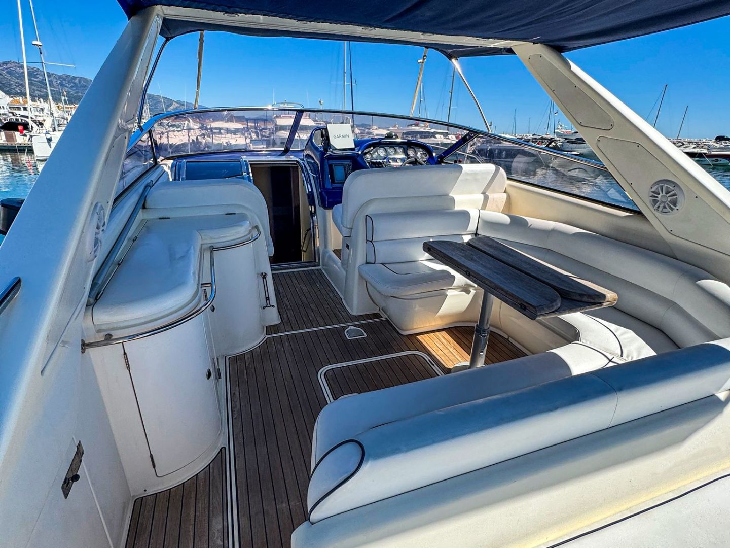 a close up of a boat