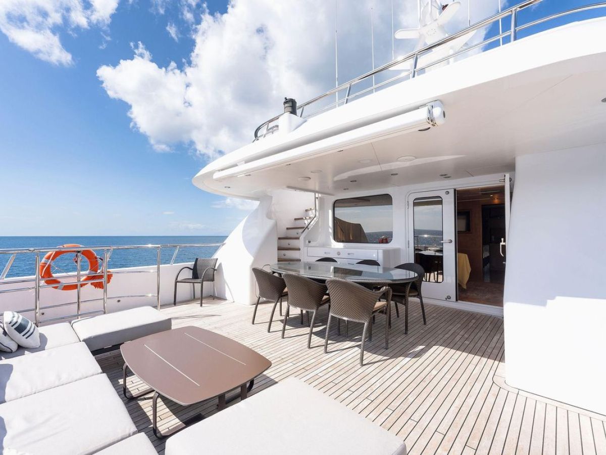 a boat sitting on top of a table