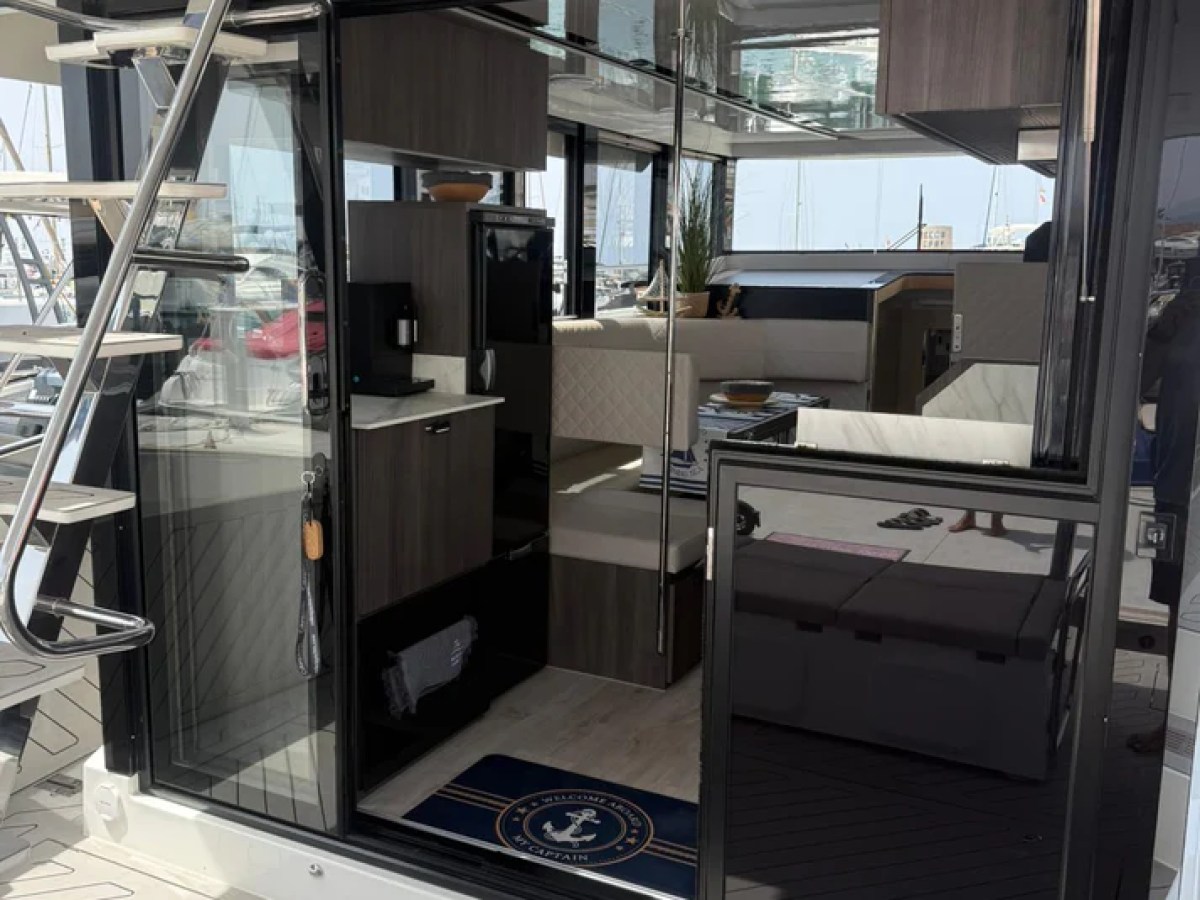 an open laptop computer sitting on top of a building