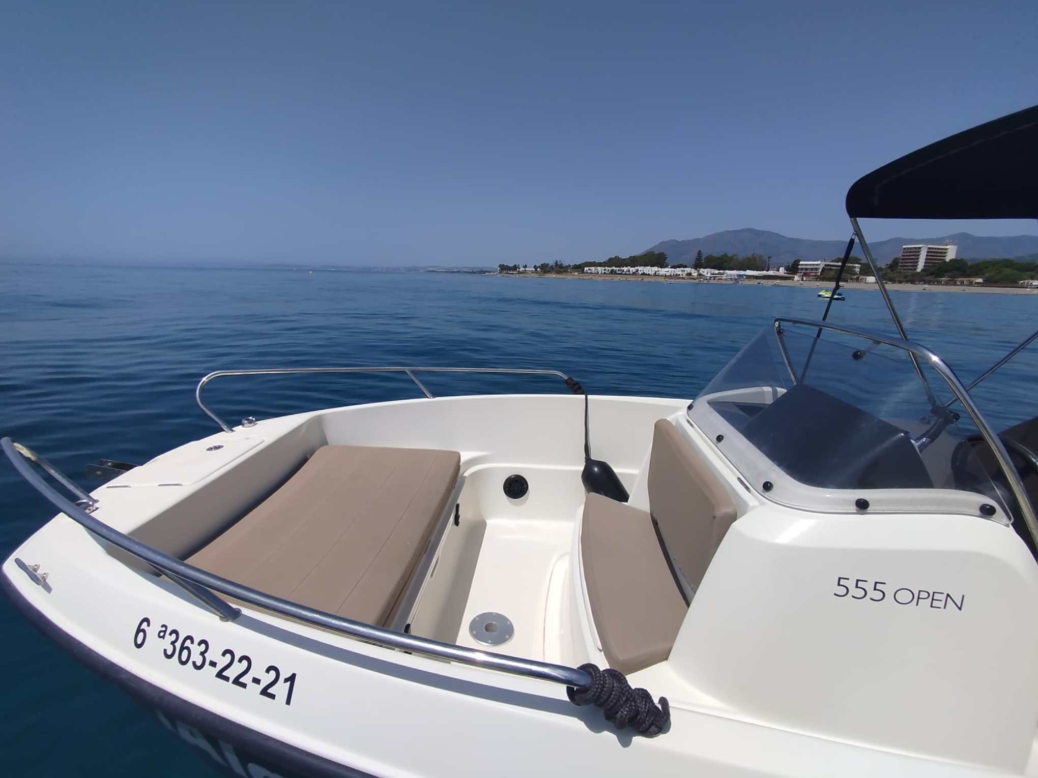 a boat on a body of water